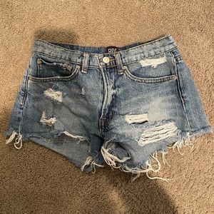 Light Blue BDG Denim Shorts